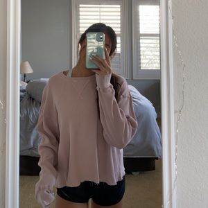 pink brandy sweater